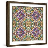 Mexican Pattern-Sangoiri-Framed Art Print