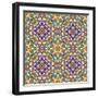 Mexican Pattern-Sangoiri-Framed Art Print