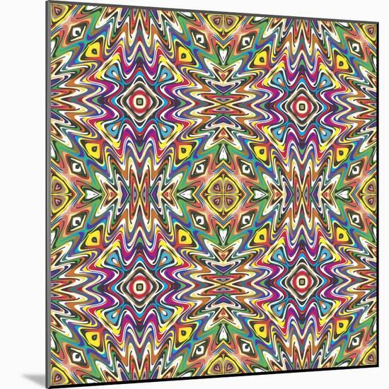 Mexican Pattern-Sangoiri-Mounted Art Print