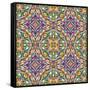 Mexican Pattern-Sangoiri-Framed Stretched Canvas