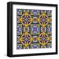 Mexican Pattern-Sangoiri-Framed Art Print