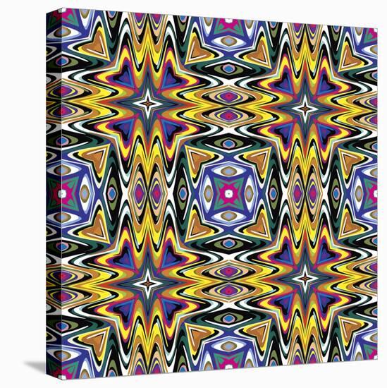 Mexican Pattern-Sangoiri-Stretched Canvas