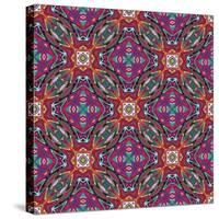 Mexican Pattern-Sangoiri-Stretched Canvas