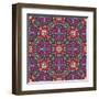 Mexican Pattern-Sangoiri-Framed Art Print