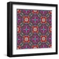 Mexican Pattern-Sangoiri-Framed Art Print