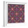 Mexican Pattern-Sangoiri-Framed Art Print