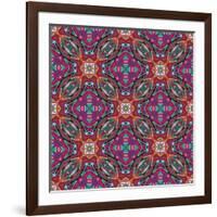 Mexican Pattern-Sangoiri-Framed Art Print