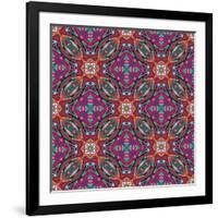 Mexican Pattern-Sangoiri-Framed Art Print