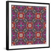 Mexican Pattern-Sangoiri-Framed Art Print