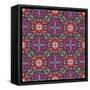 Mexican Pattern-Sangoiri-Framed Stretched Canvas