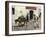 Mexican Pulque Carrier in Los Angeles, 1800s-null-Framed Giclee Print