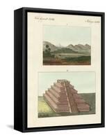 Mexican Pyramids-null-Framed Stretched Canvas