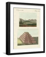 Mexican Pyramids-null-Framed Giclee Print