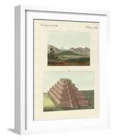 Mexican Pyramids-null-Framed Giclee Print