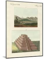 Mexican Pyramids-null-Mounted Giclee Print
