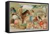 Mexican Ranchers and Cowboys-null-Framed Stretched Canvas