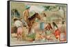 Mexican Ranchers and Cowboys-null-Framed Stretched Canvas