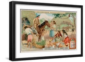 Mexican Ranchers and Cowboys-null-Framed Premium Giclee Print