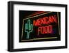 Mexican Restaurant Neon Writing-Klaus Hackenberg-Framed Photographic Print