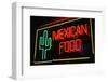 Mexican Restaurant Neon Writing-Klaus Hackenberg-Framed Photographic Print