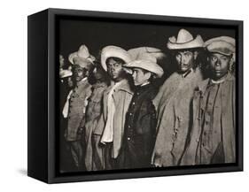 Mexican Revolutionaries, C.1914-null-Framed Stretched Canvas