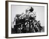 Mexican Revolutionaries Take over a Locomotive at Cuernavaca, Morelos-null-Framed Photographic Print