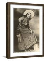 Mexican Singer-null-Framed Art Print