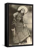 Mexican Singer-null-Framed Stretched Canvas