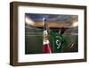 Mexican Soccer Player-Beto Chagas-Framed Photographic Print