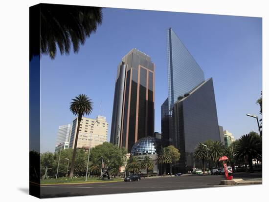 Mexican Stock Exchange Building, Centro Bursatil, Paseo De La Reforma, Reforma, Mexico City, Mexico-Wendy Connett-Stretched Canvas