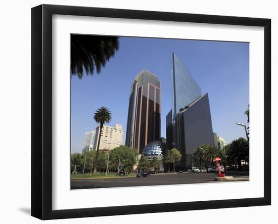 Mexican Stock Exchange Building, Centro Bursatil, Paseo De La Reforma, Reforma, Mexico City, Mexico-Wendy Connett-Framed Photographic Print