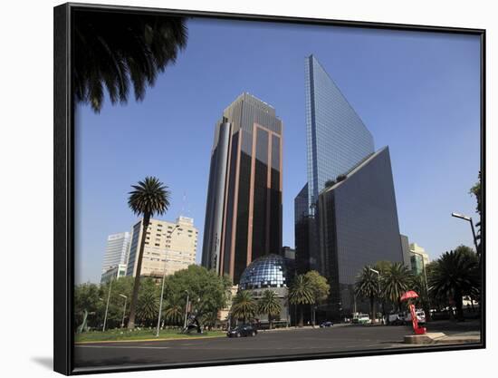 Mexican Stock Exchange Building, Centro Bursatil, Paseo De La Reforma, Reforma, Mexico City, Mexico-Wendy Connett-Framed Photographic Print