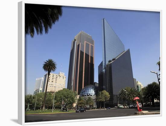 Mexican Stock Exchange Building, Centro Bursatil, Paseo De La Reforma, Reforma, Mexico City, Mexico-Wendy Connett-Framed Photographic Print