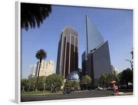 Mexican Stock Exchange Building, Centro Bursatil, Paseo De La Reforma, Reforma, Mexico City, Mexico-Wendy Connett-Framed Photographic Print