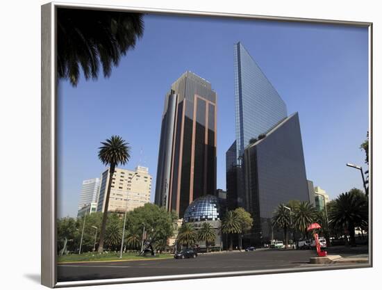 Mexican Stock Exchange Building, Centro Bursatil, Paseo De La Reforma, Reforma, Mexico City, Mexico-Wendy Connett-Framed Photographic Print