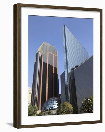 Mexican Stock Exchange Building, Centro Bursatil, Paseo De La Reforma, Reforma, Mexico City, Mexico-Wendy Connett-Framed Photographic Print