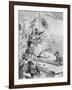 Mexican Subjects Storming Castle-null-Framed Giclee Print