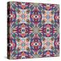 Mexican Textile Design-Sangoiri-Stretched Canvas