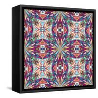 Mexican Textile Design-Sangoiri-Framed Stretched Canvas