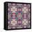 Mexican Textile Design-Sangoiri-Framed Stretched Canvas