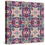 Mexican Textile Design-Sangoiri-Stretched Canvas