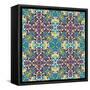 Mexican Textile Design-Sangoiri-Framed Stretched Canvas