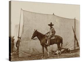 Mexican Vaquero With The Wild West Show-null-Stretched Canvas