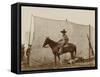 Mexican Vaquero With The Wild West Show-null-Framed Stretched Canvas
