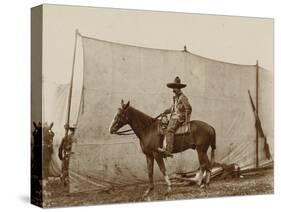 Mexican Vaquero With The Wild West Show-null-Stretched Canvas