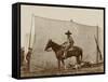 Mexican Vaquero With The Wild West Show-null-Framed Stretched Canvas