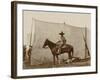 Mexican Vaquero With The Wild West Show-null-Framed Art Print