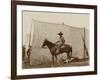 Mexican Vaquero With The Wild West Show-null-Framed Art Print