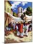"Mexican Village Market,"June 1, 1938-G. Kay-Mounted Giclee Print
