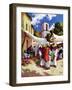 "Mexican Village Market,"June 1, 1938-G. Kay-Framed Giclee Print